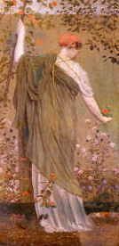 Photo of "FLOWER PICKING" by ALBERT JOSEPH MOORE