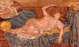 Photo of "A PALM FAN" by ALBERT JOSEPH MOORE