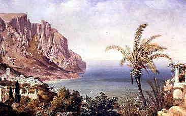 Photo of "CAPRI AND THE BAY OF NAPLES, ITALY, 1848" by EDWARD WILLIAM COOKE
