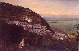 Photo of "CLOVELLY 1866/7" by CHARLES NAPIER HEMY