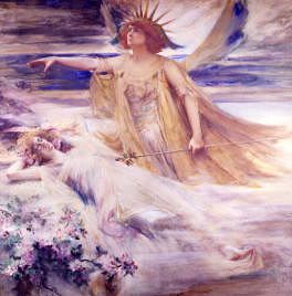 Photo of "THE SPIRIT OF THE NEW CENTURY, 1900" by PERCY ANDERSON