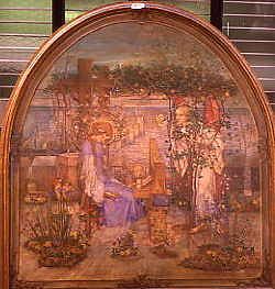 Photo of "ST. CECILIA AND THE ANGEL" by EDWARD REGINALD FRAMPTON