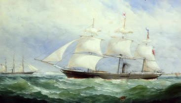 Photo of "UNDER FULL SAIL." by CHARLES TAYLER