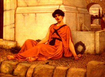 Photo of "REPOSE." by JOHN WILLIAM GODWARD