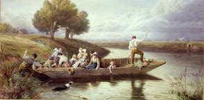 Photo of "THE HAYMAKERS." by MYLES BIRKET FOSTER