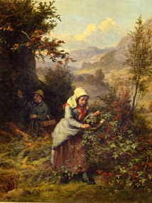Photo of "GATHERING BLACKBERRIES" by BROMLEY BROMLEY