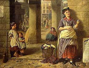 Photo of "THE FLOWER SELLER" by EDWARD DEANES