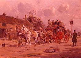 Photo of "AT THE POST HOUSE" by GEORGE WRIGHT