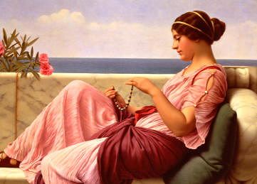 Photo of "A SOUVENIR." by JOHN WILLIAM GODWARD