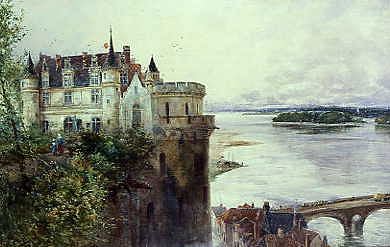 Photo of "CHATEAU D'AMBOISE SUR LOIRE, FRANCE, 1890" by THOMAS BUSH HARDY