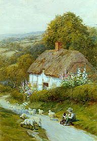 Photo of "NEAR EVESHAM" by ARTHUR CLAUDE STRACHAN