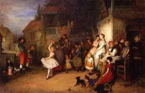 Photo of "THE DANCER, 1867" by JOHN P. BURR