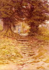 Photo of "THE GARDEN STEPS" by HELEN ALLINGHAM