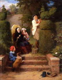 Photo of "IN THE GARDEN" by GEORGE BERNARD O'NEILL