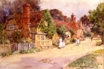 Photo of "COUNTRY COTTAGES, 1914" by WILFRID WILLIAMS BALL