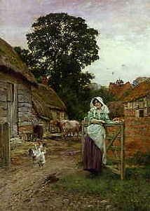 Photo of "BY THE FARM GATE" by HENRY JOHN YEEND KING