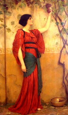 Photo of "AUTUMN, 1900." by JOHN WILLIAM GODWARD