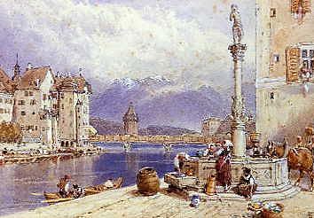 Photo of "LUCERNE, SWITZERLAND" by MYLES BIRKET FOSTER