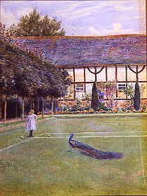Photo of "A GAME OF CROQUET" by ARTHUR L. HEWLETT