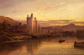 Photo of "CAERNARVON CASTLE, WALES, UNITED KINGDOM" by ALFRED DE BREANSKI