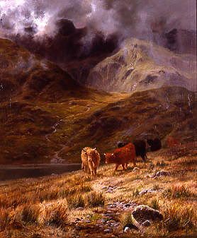 Photo of "HILLS OF THE ISLE OF MIST, SKYE, SCOTLAND, UNITED KINGDOM" by LOUIS BOSWORTH HURT