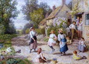 Photo of "SKIPPING." by MYLES BIRKET FOSTER