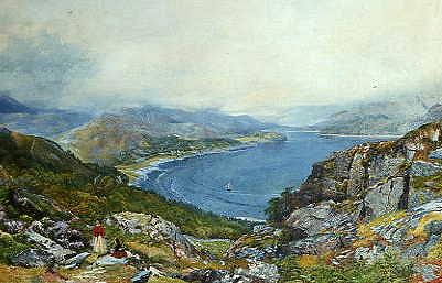 Photo of "LOOKING DOWN TO THE SEA LOCH" by JOHN BRETT