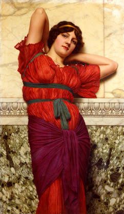 Photo of "CONTEMPLATION." by JOHN WILLIAM GODWARD