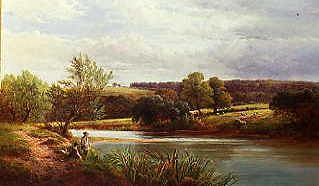 Photo of "FISHING A PEACEFUL RIVER." by GEORGE TURNER