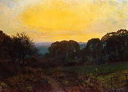 Photo of "TWILIGHT, 1869." by JOHN ATKINSON GRIMSHAW