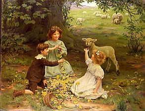 Photo of "SPRINGTIME" by ARTHUR JOHN (IN COPYRIG ELSLEY