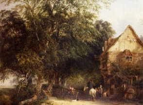 Photo of "OUTSIDE THE TAVERN" by HENRY JOHN BODDINGTON