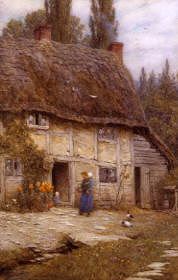 Photo of "A SURREY FARMHOUSE" by HELEN ALLINGHAM