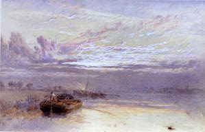 Photo of "ON AN ESTUARY." by MYLES BIRKET FOSTER