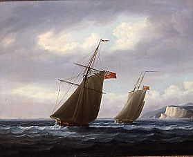 Photo of "YACHTS OFF DOVER, KENT, ENGLAND" by THOMAS BUTTERSWORTH