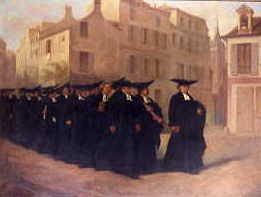 Photo of "THE PURITANS" by EYRE CROWE
