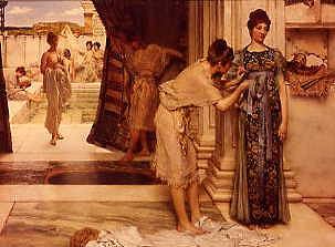 Photo of "THE FRIGIDARIUM" by SIR LAWRENCE ALMA-TADEMA