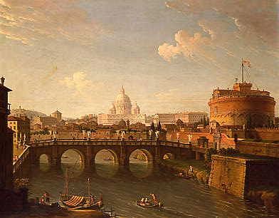 Photo of "VIEW OF ST. PETER'S & CASTEL ST ANGELO, ROME, ITALY" by ANTONIO JOLI