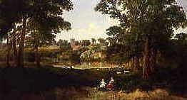 Photo of "VIEW OF CARISBROOKE, ISLE OF WIGHT, 1860." by EDMUND JOHN NIEMANN