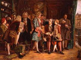 Photo of "POPES INTRODUCTION TO DRYDEN AT WILLS COFFEE HOUSE" by EYRE CROWE