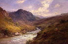 Photo of "A MOUNTAIN STREAM NEAR CALLANDER" by ALFRED DE BREANSKI