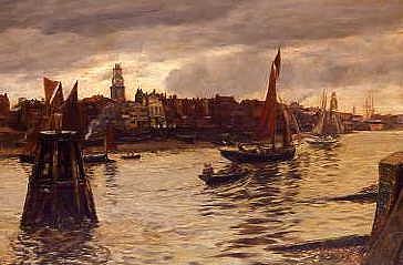 Photo of "LIMEHOUSE,1880" by CHARLES NAPIER HEMY