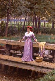 Photo of "WAITING,1915" by EDMUND BLAIR LEIGHTON