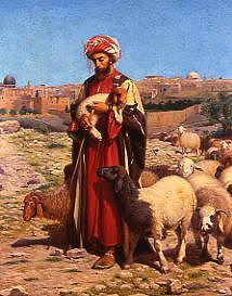 Photo of "A SHEPHERD OF JERUSALEM" by WILLIAM J. WEBBE