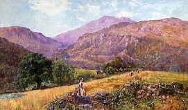 Photo of "THE RIVER LLEDR VALLEY, WALES" by HENRY JOHN YEEND KING