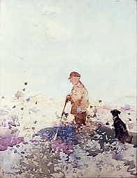 Photo of "THE GUN DOG" by EDWARD ARTHUR WALTON