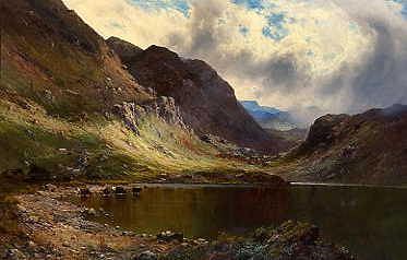 Photo of "LAKE DISTRICT LANDSCAPE, CUMBRIA, ENGLAND" by ALFRED DE BREANSKI