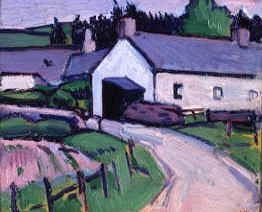 Photo of "THE WHITE COTTAGE" by SAMUEL JOHN PEPLOE