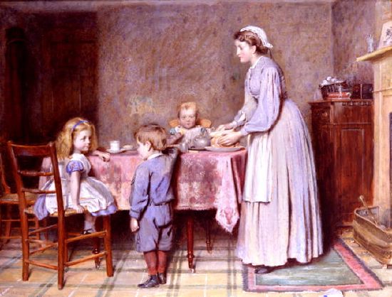 Photo of "TEA-TIME" by GEORGE GOODWIN KILBURNE