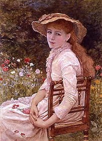 Photo of "THE PINK DRESS" by EDWARD KILLINGWORTH JOHNSON